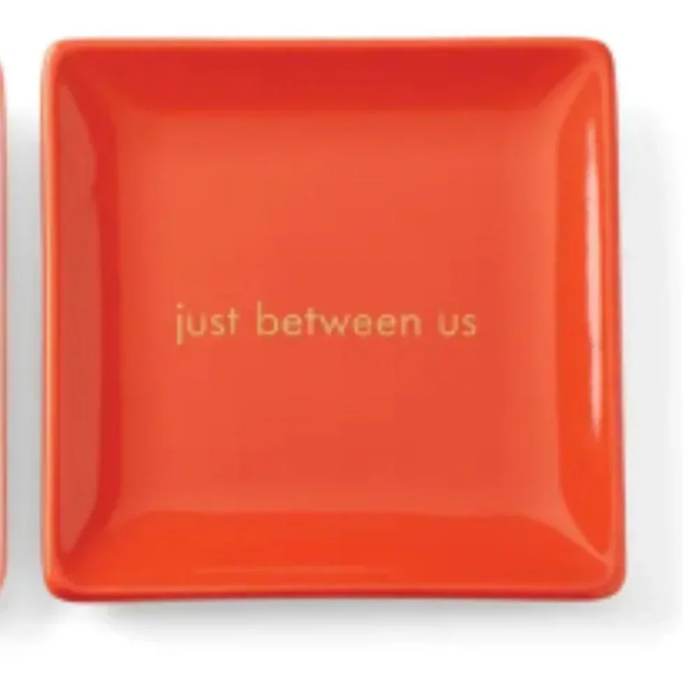 sweet talk set of 2 trinket trays - NIB
